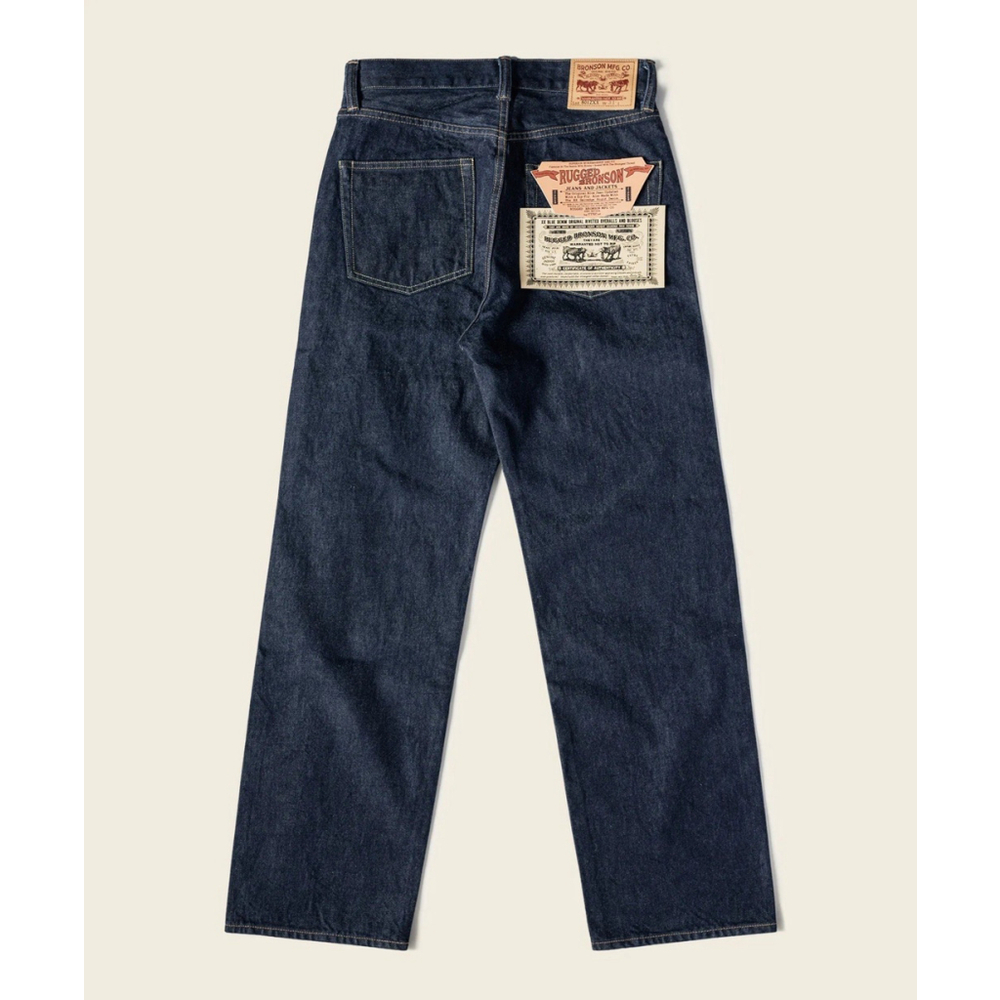 Lot 801ZXX 1954 Selvedge Denim Jeans Bronson Mfg. Co. 29x30 - Picture 7 of 10